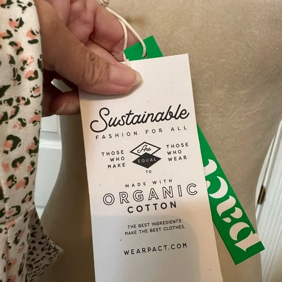 Pact Safari Fit and Flare Tank Dress - Picture 2 of 3